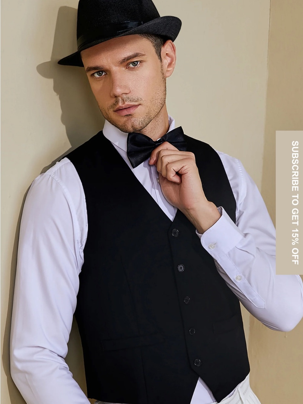3/$30! 🛍️ Babeyond Men's Dark Gray Formal Vest - Classic Waistcoat